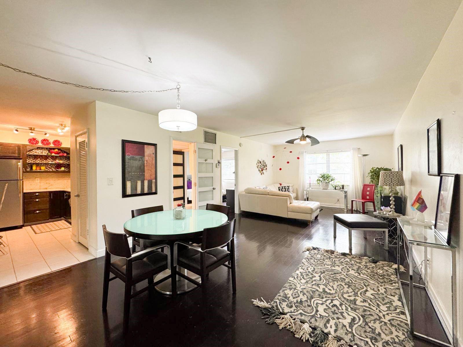 Discover comfort, style, and convenience in this beautifully furnished 1-bedroom, 1-bathroom condominium. Filled with natural light, this inviting home offers a modern open floor plan, impact windows, and a sleek, updated kitchen. Perfectly located just minutes from the beach, major highways, fine dining, and the vibrant nightlife of Wilton Manors, this condo offers the very best of South Florida living. Don’t miss the chance to make this stunning home yours—schedule a private showing today!