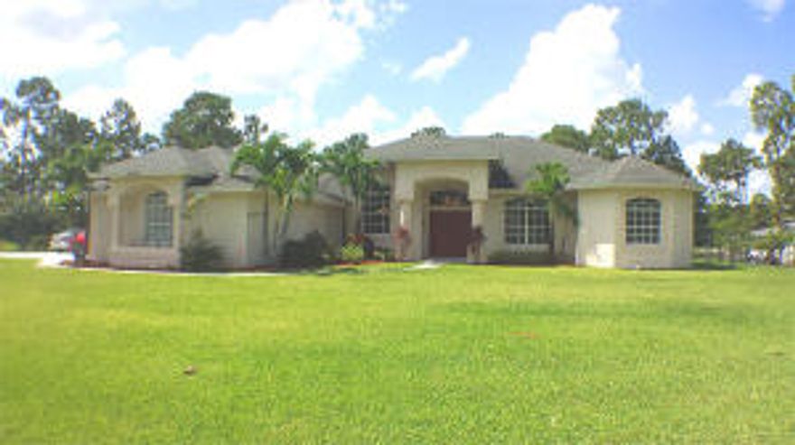 This is the one! Beautifully landscaped lot with full irrigation system. Fully Fenced Backyard with fruit trees and 14 x 12 storage shed included! This Meticulously maintained home features 4 Full Bedrooms, plus a spacious Office, plus Bonus Game Room with French Doors!  Family Room, Eat-in Kitchen, and Formal Dining Room. Beautifully appointed Kitchen features 42'' Cabinetry, Upgraded Whirlpool Appliances, & tray ceiling with recessed lighting. New upgraded Washer and Dryer!  Split Bedrooms with spacious master suite. Master features dual walk in closets, and luxurious Master Bathroom featuring a deluxe European Walk-through shower! Huge 3 Car Garage with fully paved driveway. Above Ground pool is perfect for a refreshing dip. Screened and covered rear patio plus cabana bathroom!  Dual Zoned A/C units, which have also been very well maintained. This beautiful home is loaded with extras like rounded corners & high decorative plant shelves. Light, Bright, and inviting with soaring ceilings and the most relaxing paint scheme!  Security system monitored. No need to worry because the home includes a full sentricon termite elimination system. New reverse osmosis water filtration system ensures the cleanest water. New irrigation pump. Security system monitored.  Home was built upon a. High and dry lot with mature fruit trees and loads of extra fill.  Move-in Perfect!