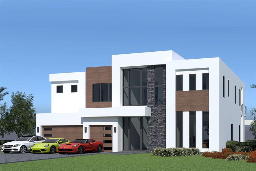 Captivating water views from nearly every room! This new construction Mizner Development deepwater estate is the definition of open concept, with large flowing living spaces leading out to a custom designed patio and pool. Completion Early 2022!