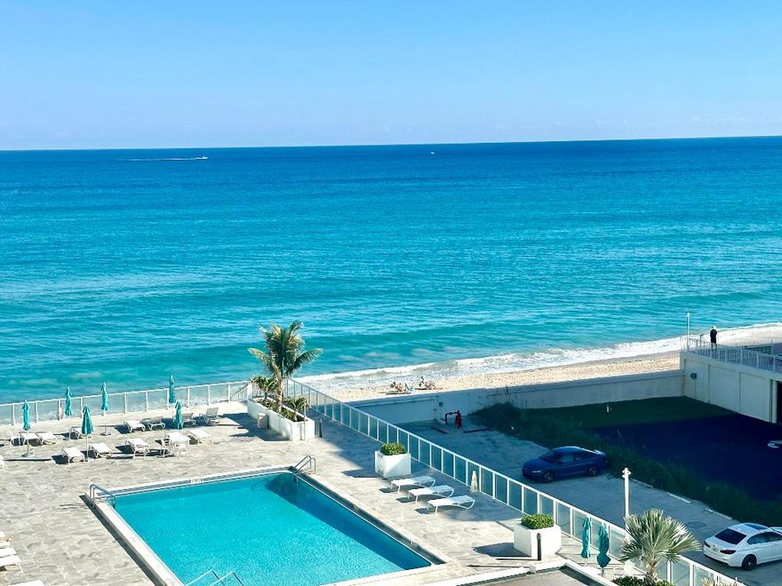 The oceanfront two-bedroom, two-bath residence combines a highly functional layout with space, comfort, and direct ocean views. With excellent closet space, an eat-in kitchen, and a private balcony, the apartment is filled with natural light throughout the day. The full-service building provides direct beach access, a heated pool, and fitness facilities. Ideally positioned along South Ocean Boulevard, the property offers convenient access to world-class dining, upscale shopping, cultural destinations, and the best of Palm Beach.