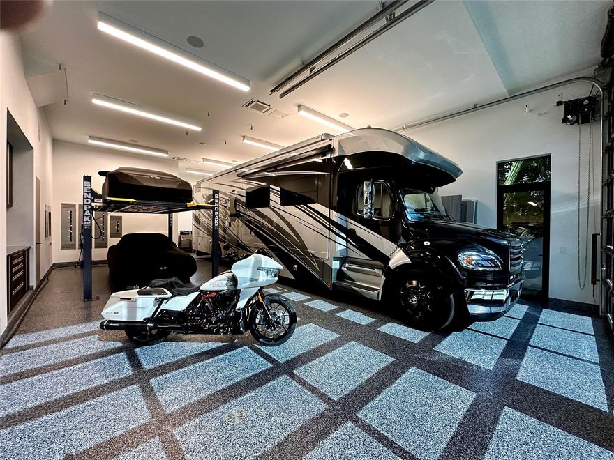 "TOY HOUSE!" 20+ CAR GARAGE FOR LAND TOYS, 120 FEET OF NO FIXED BRIDGE PROTECTED DOCKAGE FOR WATER TOYS! ONLY 5 MINUTES TO  PORT EVERGLADES! SUPER PRIME HISTORIC NEIGHBORHOOD OF IDLEWYLD LAS OLAS ISLES! WALK TO LAS OLAS BLVD OR THE DEEP BLUE WATERS OF THE ATLANTIC OCEAN! RESORT STYLE LIVING IN UNIQUE ONE OF A KIND BRAND NEW CONSTRUCTION! 2350 SQUARE FEET OF GARAGE, 9000 SQUARE FEET TOTAL! TURN KEY FULLY FURNISHED BY DESIGNER MICHAEL GREY INTERIORS! STYLISH ZEN CONTEMPORARY 3 STORY ESTATE HOME WITH SOARING CEILINGS AND MASSIVE BACKYARD FOR GRAND SOUTH FLORIDA LIVING AND ENTERTAINING! KEEP YOUR ENTIRE CAR COLLECTION AND FULL SIZE MOTOR HOMES AT YOUR PRIVATE ESTATE!