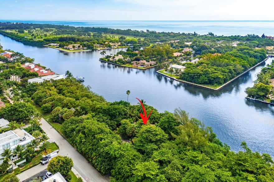 Nestled in a prime Palm Trail neighborhood, this exceptional opportunity offers an impressive 125 feet of direct Intracoastal water frontage. Rarely available, the site presents an extraordinary opportunity to build a custom waterfront estate tailored to your vision. With its expansive frontage and unparalleled setting, it provides the perfect canvas to create your dream home in one of South Florida's most sought-after coastal communities. Close to all the amenities Delray Beach has to offer!