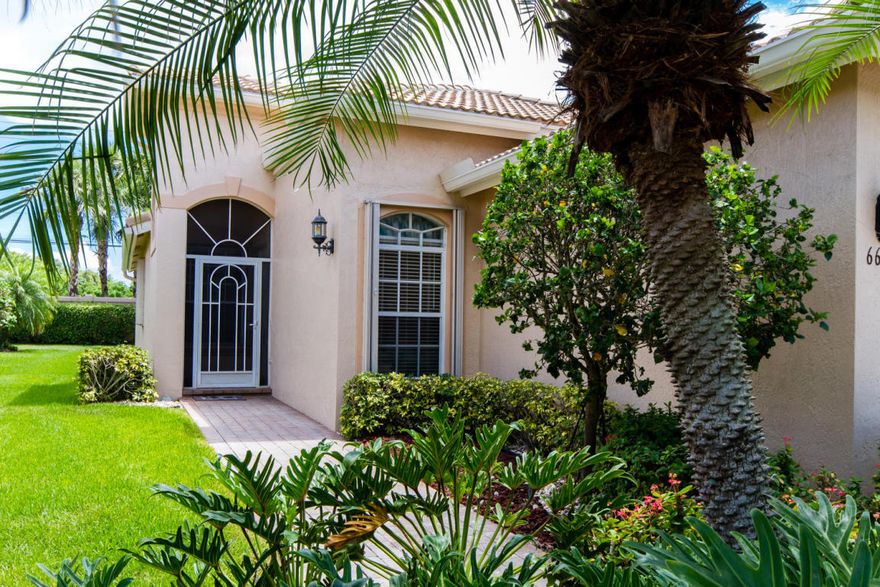 PRICED TO SELL!  Experience the Villa Borghese active lifestyle without the expensive fees of a country club! Don’t miss the opportunity to own this villa style single family home in the desirable community of Villa Borghese in Delray Beach.  The home has an eat in kitchen, en suite master bedroom, 2 guest bedrooms, whole house storm shutters, extended lanai and a 2 car garage. Just a short walk to the tennis courts, pool and clubhouse!

Villa Borghese is a gated community that offers resort style amenities to active adults age 55 and over. It is known for its outstanding clubhouse and on site social director, who continues to impress by offering countless weekly activities to reflect the active and social lifestyle for which Villa Borghese is known. An olympic sized pool and tennis center are the jewel of Villa Borghese. With 6 lighted Har-Tru tennis courts, this community boasts a winning tennis program.
LOW MONTHLY HOA covers your landscaping (including trees and shrubs), scheduled outside painting, scheduled power washing of roofs, extended cable package, monitored security system, sprinkler system and 24 hour manned gate. Exercise classes, water aerobics and yoga classes included in your HOA fee.

Villa Borghese is ideally located just minutes from historic downtown Delray and sandy beaches. Whether you're into extreme sports, wine tastings, festivals, arts or cultural experiences there is literally something for everyone in downtown Delray! SCHEDULE YOUR VIEWING TODAY. YOU'LL LOVE IT HERE!

$250 application fee; 2 months HOA due at closing/capital contribution