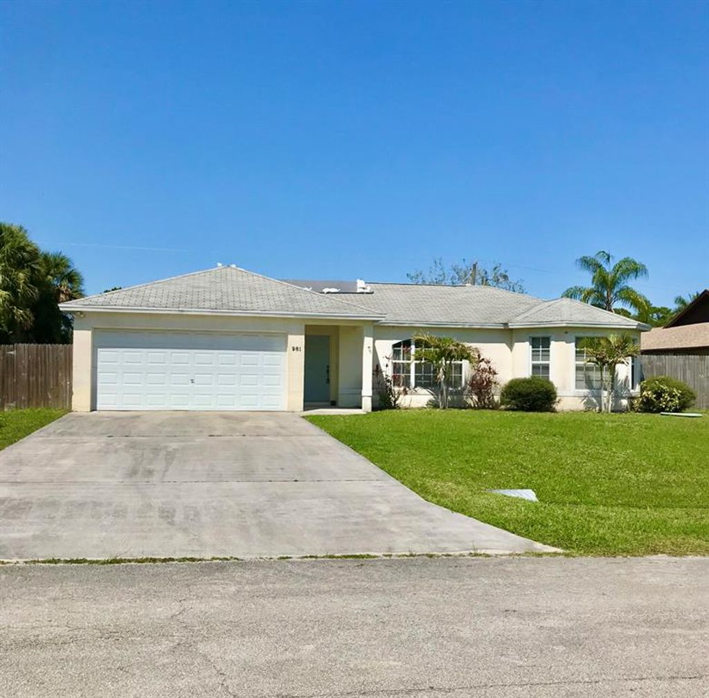 Photo of 981 SE Montrose Avenue, Port Saint Lucie, FL 34983 (MLS # R10787206)