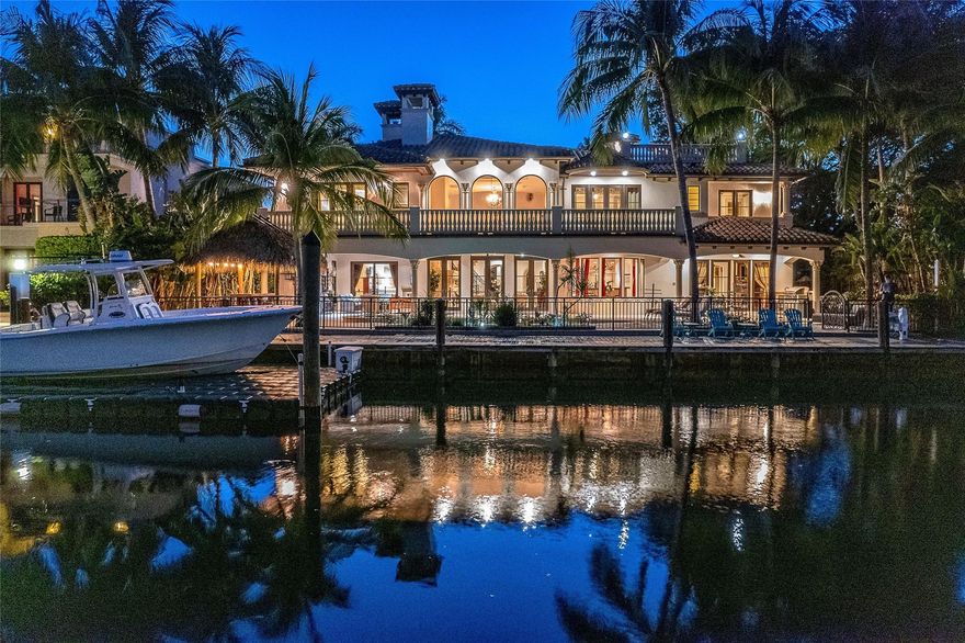 Villa Deja Blue-Stunning waterfront residence with great water views from everywhere. Located on Nurmi Isle,one of the best Isles of Las Olas, Boater's Paradise. 100' of deep-water dockage & unrestricted ocean access. Great floorplan, high ceilings, large living room with fireplace, spacious kitchen with Island & snack bar, top-of-the-line appliances. Breakfast nook, formal dining, 2 Family rooms, (1 on each floor), wet bar & Pool table. Large Master suite with grand master bath & balcony 7 bedrooms, 6 bathrooms, 2 powder rooms and an elevator. Great outdoor area for entertaining, Outdoor living room with fireplace, tiki bar, jacuzzi, Heated pool, summer kitchen. Walk to Restaurants, Galleries, shopping, Entertainment, close to Beaches. Full concierge service available. Villa Deja Blue-Stunning waterfront residence with great water views from everywhere. Located on Nurmi Isle,one of the best Isles of Las Olas, Boater's Paradise. 100' of deep-water dockage & unrestricted ocean access. Great floorplan, high ceilings, large living room with fireplace, spacious kitchen with Island & snack bar, top-of-the-line appliances. Breakfast nook, formal dining, 2 Family rooms, (1 on each floor), wet bar & Pool table. Large Master suite with grand master bath & balcony 7 bedrooms, 6 bathrooms, 2 powder rooms and an elevator. Great outdoor area for entertaining, Outdoor living room with fireplace, tiki bar, jacuzzi, Heated pool, summer kitchen. Walk to Restaurants, Galleries, shopping, Entertainment, close to Beaches. Full concierge service available.