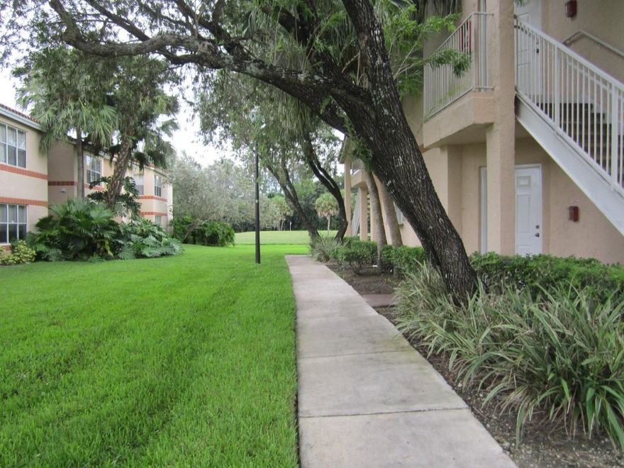 CORNER UNIT!! With lake view in desirable Coral Key Condominium in Margate. This 2 bedroom, 2 bathroom FIRST floor unit offers great potential for families or investors. Enjoy community amenities such as a swimming pool, fitness center, and tennis court. Convenient location, close to shopping, dining, and major roads. Easy to show. Vacant. Association requires a minimum 620 credit score.