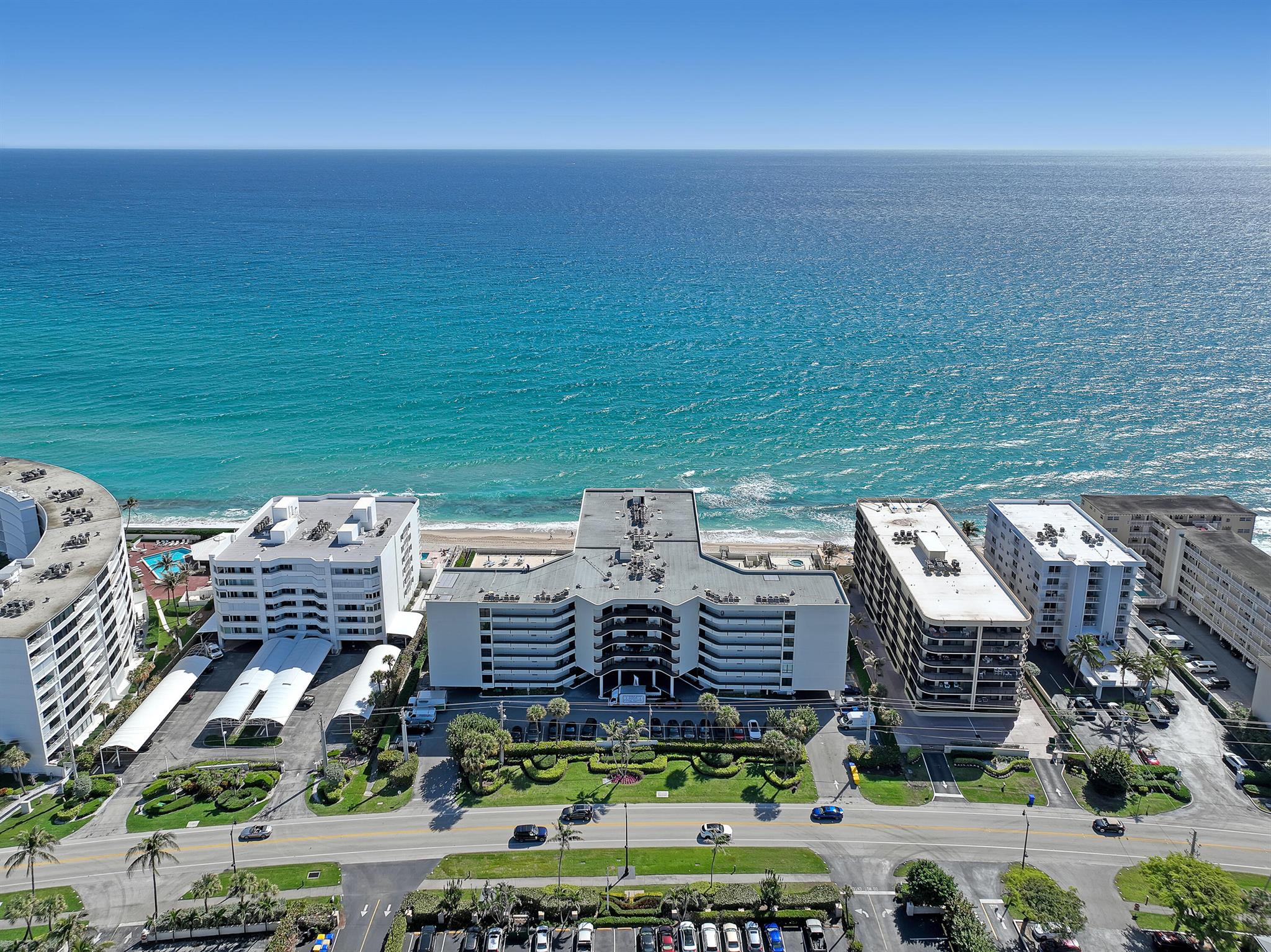 WELCOME TO DUNE DECK!An exclusive luxury condominium building consisting of 65 units and 6 stories.Come and see this brand-new renovated 3-bedroom, 2-bathroom, 1,840 sq ft unit with a beautiful ocean view. Features include impact windows throughout, 24-hour doorman with security cameras, brand-new appliances and utilities, new flooring throughout, enlarged showers, built-in closets, and LED soffit lighting throughout.This unit has been completely remodeled from the frame up--including plumbing, electrical, A/C, water heater, and more. There is nothing in this unit that hasn't been updated. All remodeling was done using high-end materials.This is a must-see unit!The building has also been renovated and has passed its 40-year recertification.