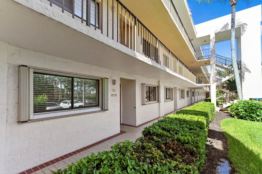 Escape the winter and enjoy Florida living at its finest in this beautifully updated 2-bedroom, 2-bath first-floor corner condo in the desirable Watersedge subdivision of Lakes of Delray. Freshly painted and filled with natural light, this home features a peaceful lake view, in-unit laundry, and a bright, functional layout designed for comfort and relaxation.Located just minutes from Downtown Delray's Atlantic Avenue, world-class dining, boutique shopping, and pristine beaches, you'll have everything you need to enjoy the season in style.Lakes of Delray is a vibrant, resort-style 55+ gated community with 24-hour security, offering endless amenities including a spacious clubhouse, heated pool, tennis, pickleball, fitness center, billiards, social clubs, and weekly events.