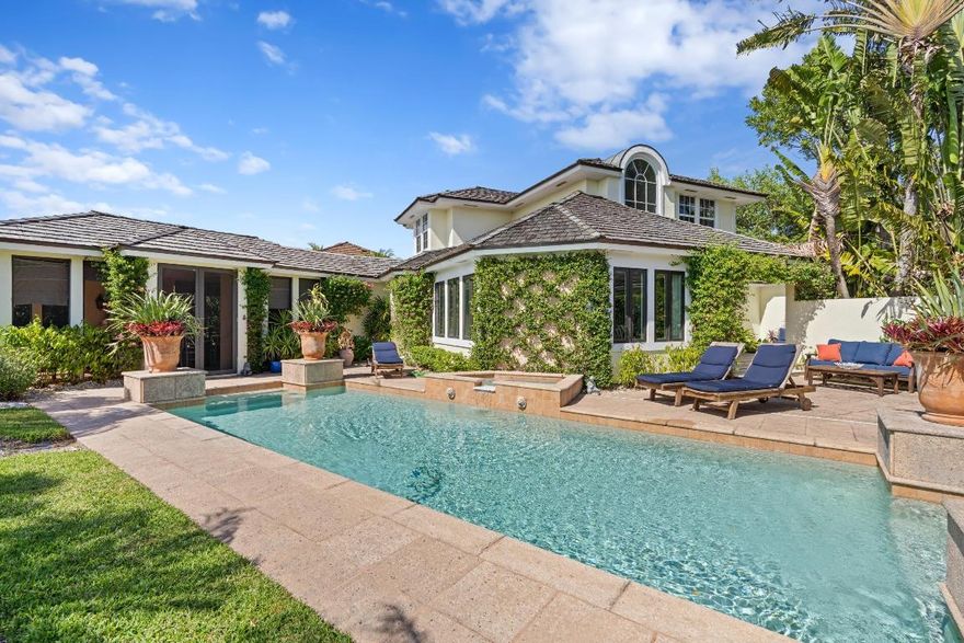 Enjoy captivating sunsets over your waterfront and golf-course views from this beautiful estate located in the prestigious  Palm Beach Polo.  Renovated 3-bedroom home with master suite on first floor with private terrace.  Perfect home for entertaining with expansive patio off of the living and dining areas that open up to the pool. Use your massive Florida room year round for intimate poolside dinners. Dream kitchen with gas stove top and huge kitchen island. Palm Beach Polo includes 24-hour security, clubhouse, tennis, golf and is golf-cart distance to Global Dressage, IPC & WEF Showgrounds.