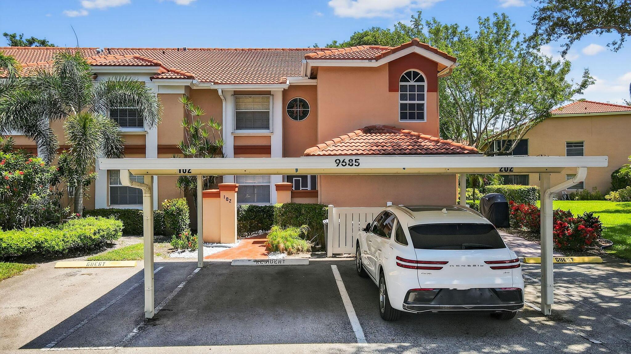 Welcome to this beautifully maintained 2-bedroom, 2-bath condo with a versatile den that is perfect as a home office, tv room, or even a 3rd bedroom. This home offers a comfortable layout with a generously sized kitchen featuring granite countertops, ample cabinetry, a new stove, and a cozy breakfast nook overlooking a side patio. You'll love the bright and airy Florida room, that can be opened or left closed and is ideal for relaxing or entertaining year-round. The primary suite is spacious and complete with a walk-in closet and en-suite bath with dual sinks and a large walk-in shower. Enjoy the peaceful lake views, offering beautiful, tranquil scenery from the comfort of your own home and patio!