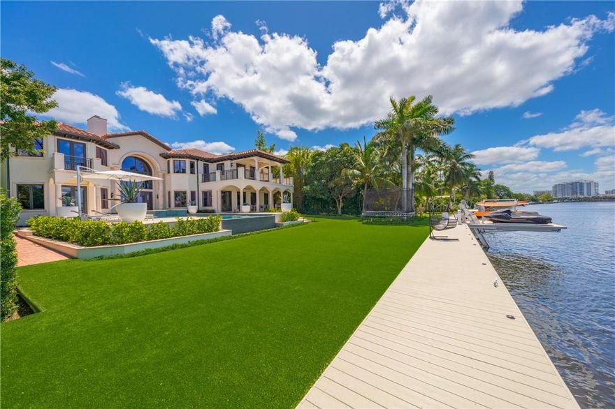 "AMAZING SUNSETS" From this Beautiful Family Home offering Wonderful views of the wide open Middle River. The home is LOADED with amenities including newly renovated kitchen with subzero/wolf appliances and stainless BBQ, renovated bathrooms w Hans Grohe Fixtures, new driftwood engineered flooring through sweeping stairwell and second floor, A Whole home"Kohler" 48KW generator, new tankless hot water heaters, new Lennox variable speed wifi controlled HVAC with pure air, whole home water filtration system, new dock in 2021 w a 20,000 lb boat lift, new landscape/lighitng package, theater room w130 inch screen/ custom seating, waterfall edge pool, crestron lighting system, electronic shades, custom  garage w slat storage walls, cabinets epoxy floor and storage ceiling racks and much. more!