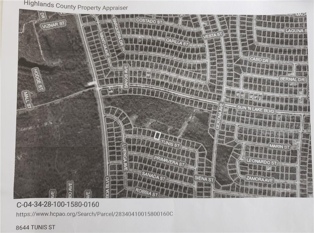 SEBRING SUN N LAKE EST - Land