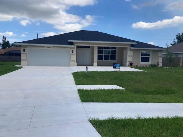 PRICE TO SELL TELL YOUR REALTOR TO SHOW YOU THIS BEAUTIFUL HOME!!! BRAND NEW CONSTRUCTION WITH OVER $60,000 IN UPGRADES. 10-FOOT CEILING IN COMMON AREAS. 4 BEDROOMS 3.5-BATHROOMS HOUSE WITH OPEN CONCEPT, MATCHING GRANITE ON ALL COUNTERTOPS & WINDOWSILLS, CERAMIC FLOOR THROUGHOUT, OUTSIDE SHOWER & CABANA BATH, STAINLESS STEEL APPLIANCES, IMPACT WINDOWS, IN-LAW SUITE WITH A DOOR TO THAT LEADS OUTSIDE THAT CAN BE TURNED INTO (OFFICE, AIRBNB, EFFICIENCY, RENTAL), SEAMLESS GLASS SHOWERS AND DOORS. WITHIN WALKING DISTANCE OF SOUGHT-AFTER CROSSTOWN RD. & LESS THAN 5 MIN TO I-95!!!!!! EASY TO SHOW. VACANT ON LOCKBOX... DRIVEWAY FITS 8 CARS PLUS 2 IN THE GARAGE FOR A TOTAL OF 10 CARS.