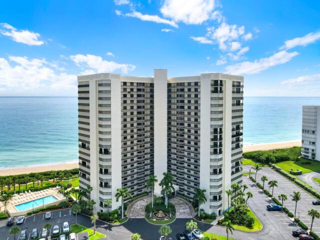 ISLANDIA I ON HUTCHINSON ISLAND - 12th floor with Ocean and Intracoastal/Indian River Lagoon views. Features include: impact sliders/windows on Oceanfront side (2024), replaced accordion shutters on Oceanfront side (2024), replaced water heater (2024), textured ceiling, French Doors, custom shelving in closets, breakfast nook that can be used as an office area, raised panel wood cabinets with pull-outs, barn door and so much more! Community amenities include: guard at gate, social room with kitchen, billiards, fitness room, sauna, pool, pickleball/tennis, golf practice area, bike storage, BBQ grills, dune walk with secure beach access, car wash and boat trailer/RV parking. MIRS and SIRS have both been completed. Building has completed all required work. Roof replaced in 2021.