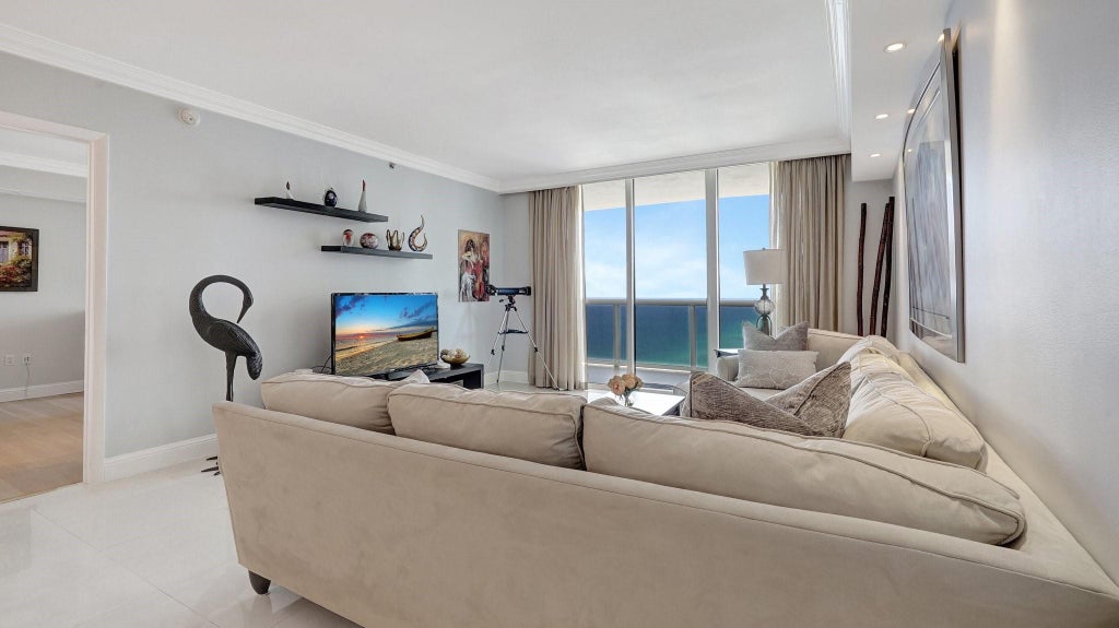 Photo of 1830 S Ocean Drive #3703, Hallandale Beach, FL 33009 (MLS # B26080990)