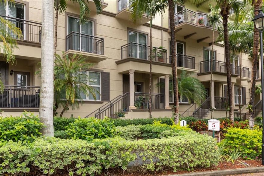 Townhouse with Two Bedrooms, Plus Office and Two and a Half Baths in Wilton Station. This Unit Faces Directly across to the Pool Clubhouse and not facing any other buildings. Facing East getting the Morning Sun. Granite Counter Tops, 42" Cabinets and Stainless Steel Appliances. Sitting on your Balconies or Porch and listening to the Waterfalls from the Resort Style Pool. Clubhouse with Media Room, Fitness Center, Party Rooms and Catering Kitchen. EV Charging Station. Underground Parking and a Private Storage Room. Pet friendly up to two non-aggressive dogs up to 75 pounds. Internet, Cable included along with Full Reserves. Close to Nightlife, Beaches and Highway. Two Bedroom, Plus Office and Two and a Half Bath Town home in Gated Wilton Station. Granite and Stainless Steel Appliances. Tile on First Level. Unit sits directly across from Pool and Clubhouse. Underground Parking and a Storage Room. Internet and Cable also included in HOA with Full Reserves.