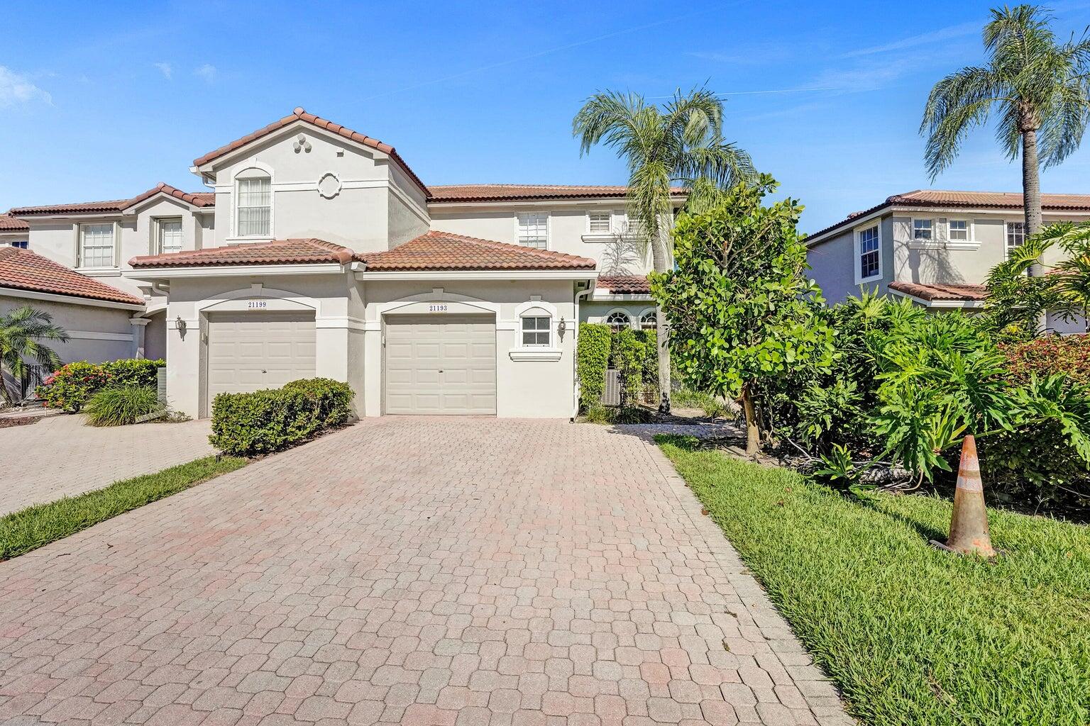 Spacious 4-bedroom, 2.5-bath townhouse in the desirable Mizner Pointe community of Boca Raton. Enjoy peaceful water views from your screened-in patio in this beautifully updated home. The clubhouse features a state-of-the-art fitness center with modern equipment and personal training services, a heated swimming pool and spa for ultimate relaxation, and a gathering room with a catering kitchen. Outdoor enthusiasts will appreciate beautifully landscaped parks and walking trails throughout the community, as well as well-maintained tennis and pickleball courts. Additional amenities include a children's playground. Located in a top-rated Boca Raton school district, Mizner Pointe is centrally located near shopping, dining, and major highways, the beach just 20 minutes away.