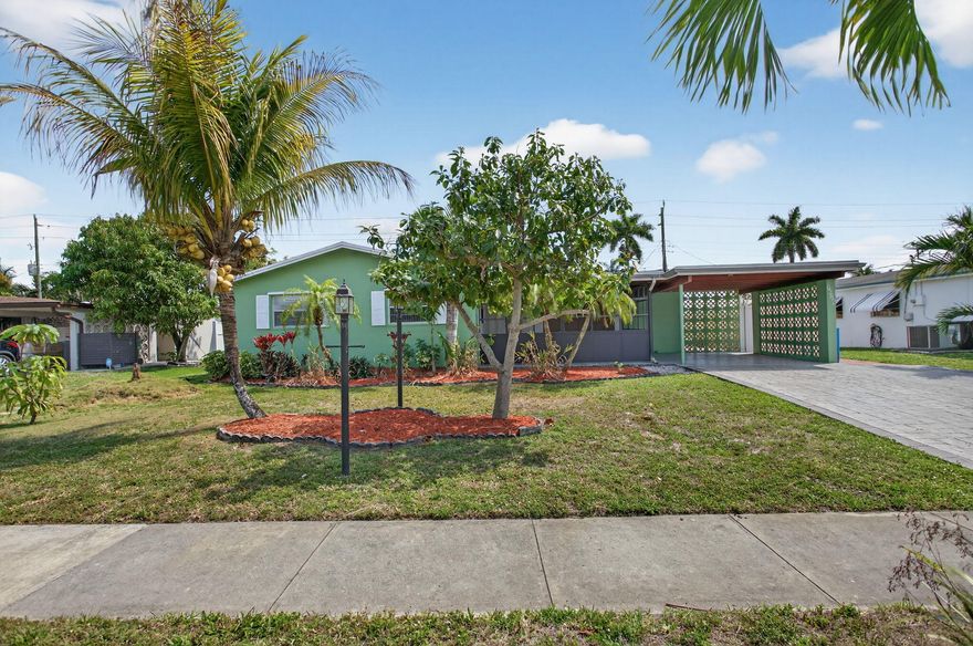 WELCOME HOME to this spacious 3-Bed, 2-Bath Home, with a huge family room and fenced backyard. This is an INCREDIBLE PROPERTY with neutral tile & vinyl floors throughout the living areas including bedrooms. Easily convert to a 4th bedroom or playroom, with a casual family room area or an office. Includes FULL SIZE washer & dryer. Hurricane shutters, New and beautiful Fence in the backyard with plenty of room for a pool!