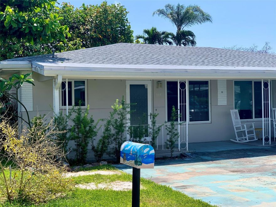 Freshly painted, spacious unit with 2 bedrooms and 2 bathrooms located east of Us1, near airport, beaches, restaurants and shops. The unit 117 has a fenced-in backyard, impact proof windows, a private separated laundry room that leads out to the beautiful back yard. A very comfortable, spacious kitchen (gas stove) and an open space for the living room area. Fast tenant process. PLEASE read Broker remarks to contact Agent for showings.