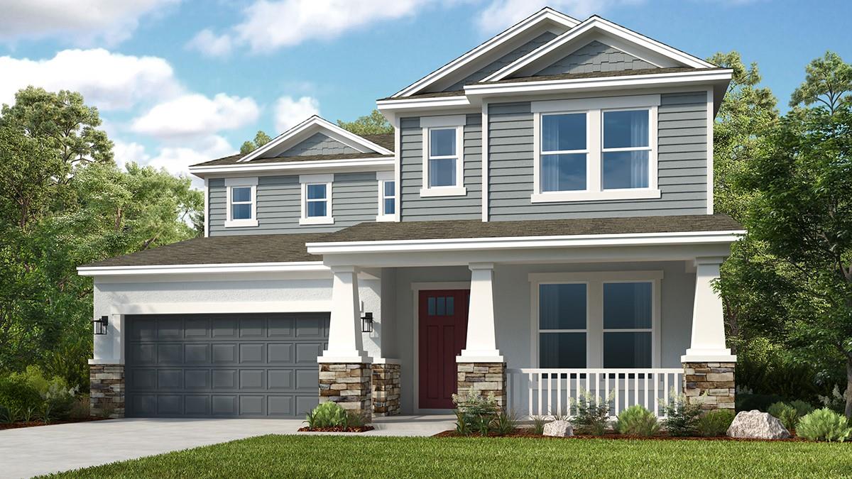 MLS#F10453179 New Build ~ Ready Now! The Bermuda is a stunning two-story home spanning 3,053 square feet with an open-concept design. Upon entering the foyer, you'll enjoy views straight through to the extended lanai at the back. This home features 4 bedrooms, 3.5 baths, and a study. As you continue, the open kitchen and casual dining areas provide ample space for food and conversation. Upstairs, you'll find 3 secondary bedrooms, 2 bathrooms, and a loft. Structural options include: tray ceiling package at foyer, primary suite and study, gourmet kitchen, study, outdoor kitchen with built in gas grill and stainless steel hood vent, covered extended lanai, 8' interior doors, pocket slider door.