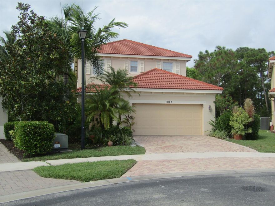 Gorgeous Home in The Oaks of Hobe Sound. Enjoy this beautiful gated community with pool, playground and spa amenities. Near desirable area of Jupiter and Stuart for shopping, beaches and entertainment. 3 bedroom,3 bath plus private office/multipurpose room and large loft. The perfect location on a cul-de-sac on preserve. Flowing first floor layout features dining room, open concept living room/kitchen plus an office/den. Full bathroom by sliding doors leading to large lushly landscaped yard. Second floor has 3 large bedrooms, 2 full bathrooms and spacious loft/family room and laundry room. Master bed features 2 walk in closets, dual vanities, roman tub, separate shower and toilet room. Many custom details throughout creating a warm inviting atmosphere. Possible Tenant bonus on first month.