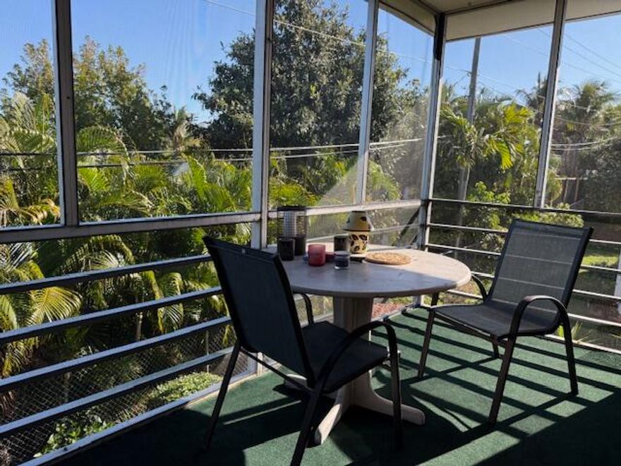 BEST PRICE! Time to buy your own home in desirable Murry Hills!  Just bring your toothbrush! Beautiful 1/1 2nd floor unit with extra windows, private  screened balcony. All furnished .Close to stairs. Bldg. 16.Must see unit!