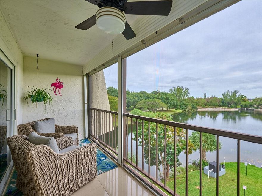Live With Peace of Mind In This Tranquil Gated Community. Sparkling Clean End Unit Offers Extra Bright Sunshine. Updated With Modern Finishes. Wide Open Lake Views. 2024 Updates Include Appliances, Kitchen With Pantry, Floors, Baths, and Electric Panel, and Full Sized Washer and Dryer Inside The Unit. Hurricane Impact Windows and Sliders Throughout.  All Assessments Have Been Paid By Seller. Upscale  Finishes Give This Home A True Luxe Feel: Phantom Style Screen Door, Backlit Bathroom Vanity Mirrors, Recessed and Dimmable Kitchen Lighting With Night Light Feature, Google Security Cameras, Google Nest Doorbell, Nest Thermostat, and More. Monthly Condo Fee Includes Reserves, Cable TV and Internet. Priced To Sell Quickly, So Jump On This One Before Someone Else Gets It. Must Attach Addenda (in Supplements) With Offers.Seller Prefers Title Alliance Professionals of Florida (included in addenda).