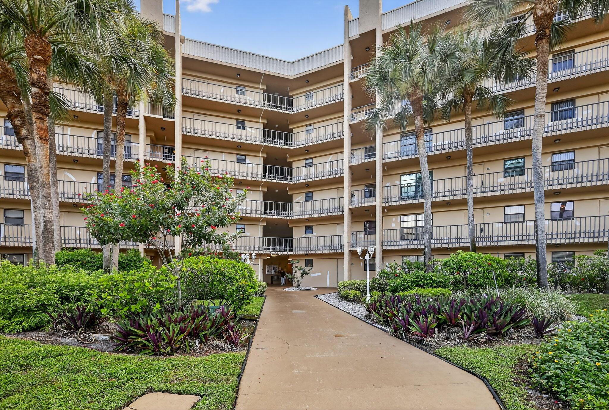 Opportunity knocks in this fifth-floor unit at Lucerne Lakes--a spacious 2-bedroom, 2-bath condo in a vibrant 55+ community. With great bones, loads of natural light, and a view overlooking the sparkling community pool, this condo is brimming with potential. The screened balcony is the perfect spot to unwind, while the interior is ready for your personal touch and creative updates. Located in a quiet, elevator building just minutes from shopping, dining, and everyday essentials--this is your chance to design the Florida lifestyle you've been dreaming of.