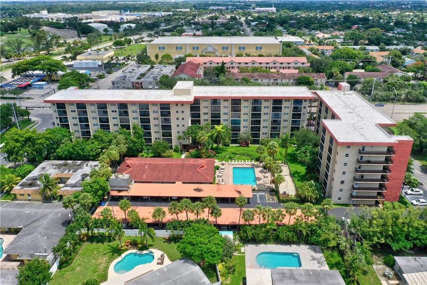 Updated 2 bedroom, 2 bath condo approximately 1 mile from Pompano Beach pier, restaurants & shops. Open kitchen with white cabinetry, quartz countertops and stainless steel appliances.  Covered parking space.  Tile floors throughout. 1 assigned parking space. Additional storage space & laundry room on same floor. Secured building and elevator.  Great amenities including heated pool, clubhouse, kitchen, fitness center, billiards & sauna.  Well maintained grounds. All ages welcome.  Passed the 40 year and 10 year re-inspection. Up to 90 day short term rental allowed after first year. Long term rentals limited to 10% and there is a waiting list. No pets.