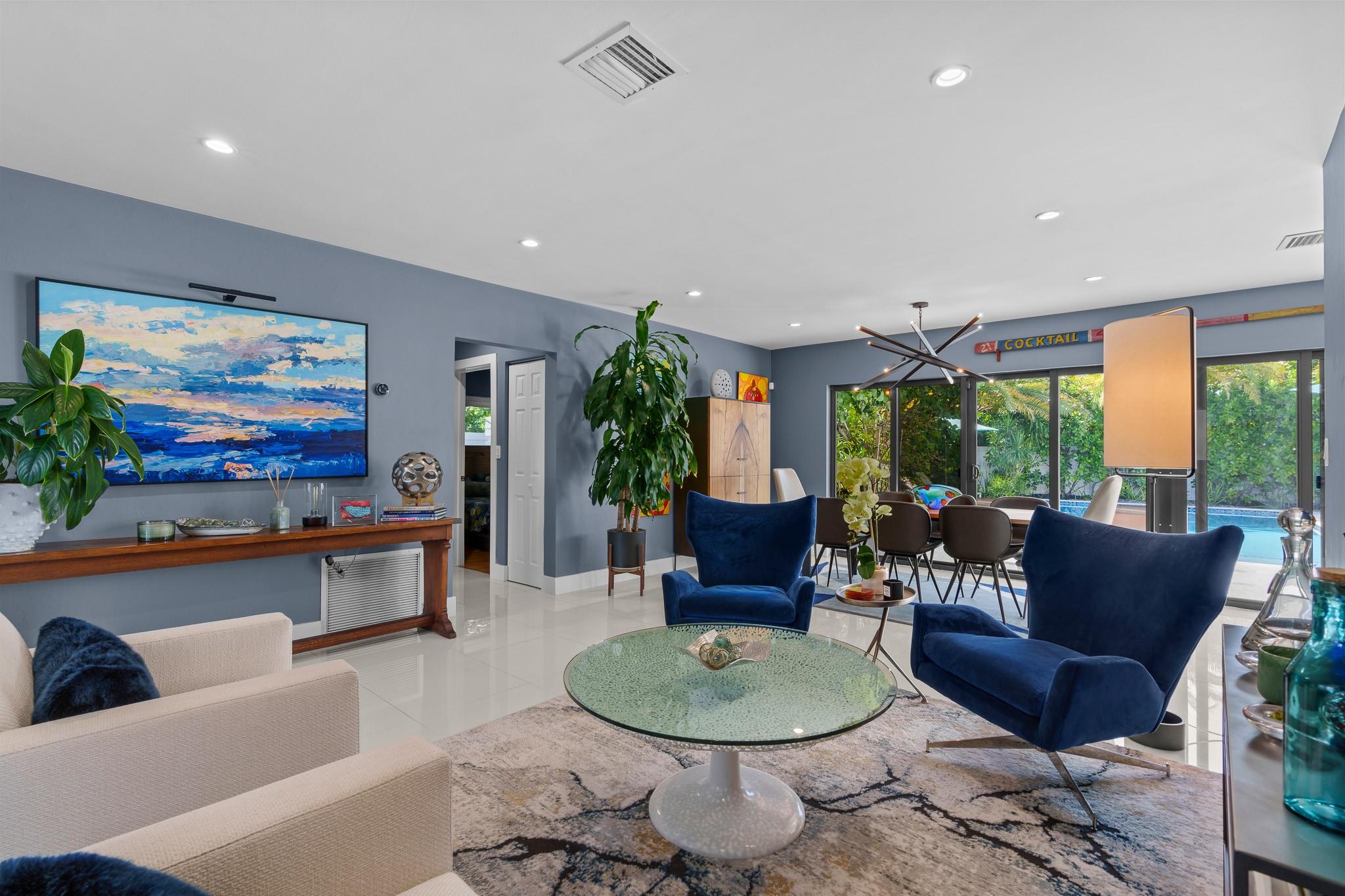 A Florida dream waiting to be discovered, this beautiful refuge delivers a transcendent feast for the senses with a stunning array of light-filled entertaining spaces & superb finishes. Nestled within the splendor of Wilton Manors, the home ushers in a one of a kind dreamscape w/ a functional split floor plan designed for elevated living. Boasting white rectified tile upon entry & a two-tone galley kitchen featuring newer SS appliances. For pampering, 4 comfortable bedrooms & 3 beautifully reimagined bathrooms set the stage while a bright & open marble patio overlooking the stunning south facing private pool & spa, invite you to enjoy supreme tranquility year-round. All impact windows & doors +Whole home generator! Unfurnished & EZ to See! (All info believed accurate but not warranted).