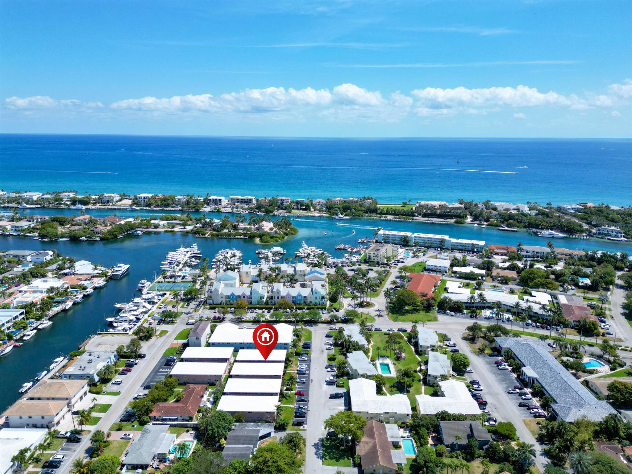 Welcome to your dream retreat! This beautiful maintained condo offers the perfect blend of COMFORT, LOCATION and COASTAL CHARM! This spacious unit offers CUSTOM UPGRADES AND DESIGNS throughout including FULL SIZE WASHER/DRYER INSIDE UNIT~ IMPACT WINDOWS AND DOORS and PLANTATION SHUTTERS~ spacious bedroom with DUAL CLOSETS giving ample space and open courtyard area perfect for your morning sunrise or your evening sunset~ nestled away inside Lighthouse Point's Marina area offering perfect waterfront options of dining, shopping and entertainment. Truly your chance to own this slice of PARADISE! Schedule a tour today!
