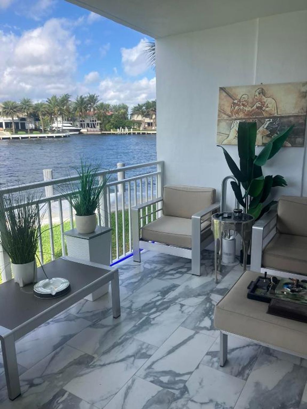 Photo of 3114 S Ocean Boulevard S #102, Highland Beach, FL 33487 (MLS # R11092152)