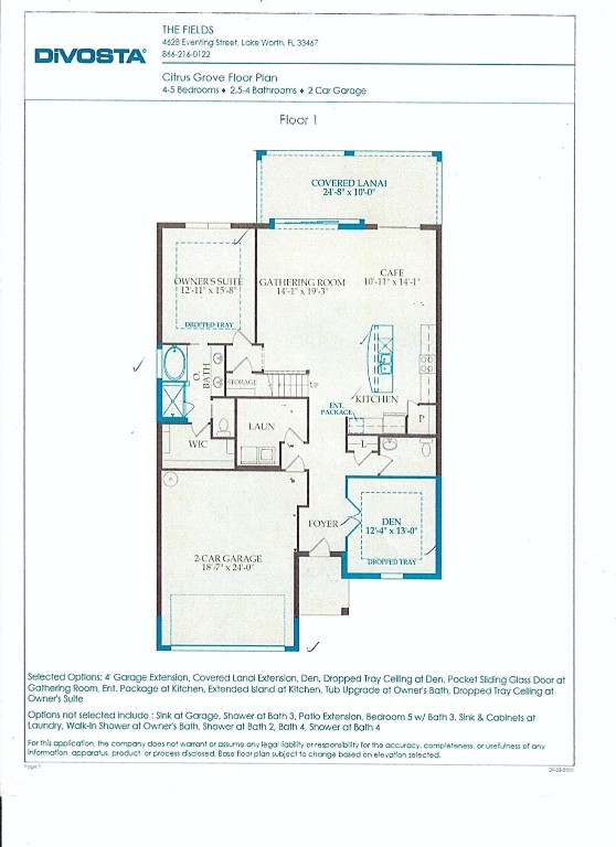 Fields/Gulfstream Polo PU - Residential