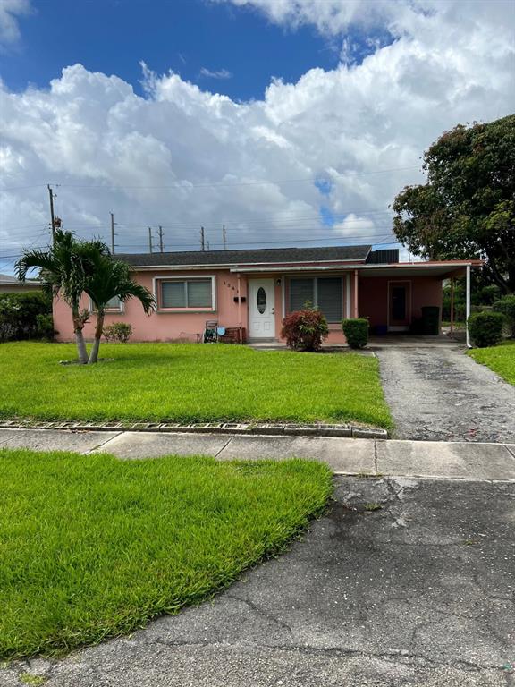 Great location in Riviera Beach. Make this your dream home or a great income property! 3 bedroom 1 full bath CBS single family home with bonus room that could be used as 4th bedroom or office. Property also has extra storage shed in backyard. Priced to sell quickly! Permit History: A/C = 2019, Roof = 2010, Shutter = 2017.