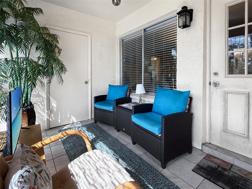 Welcome to your furnished oasis in Pine Ridge South 3, an active 55+ community. This 2 bedroom, 1 bath unit is located on the 2nd floor and features a laundry room. Sit in your lanai, and enjoy the view of the sunset and pond. THE UNIT IS ALSO AVAILABLE FOR SEASONAL RENTAL AT $2000 PER MONTH.