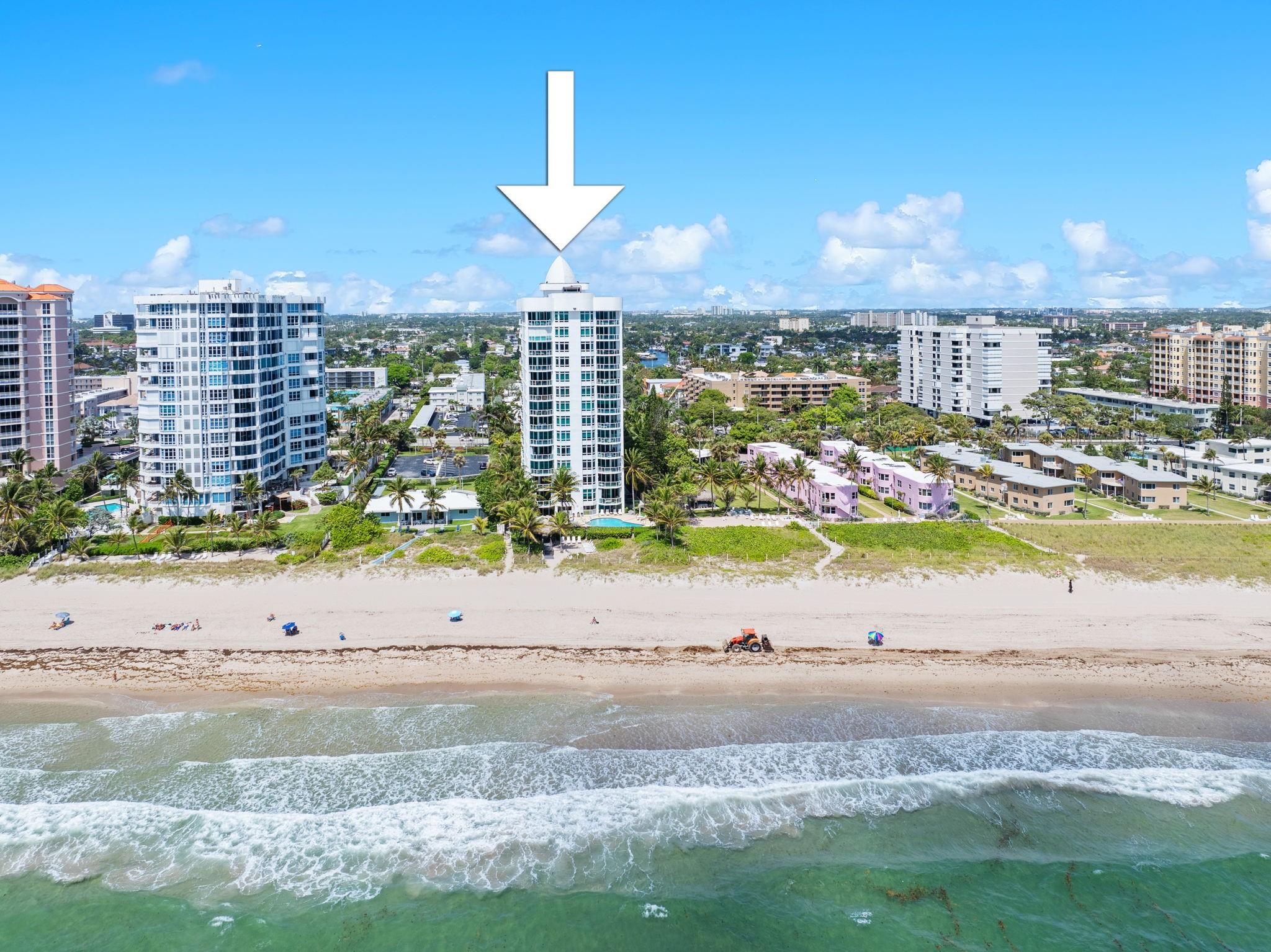 Experience the pinnacle of coastal luxury in this exclusive boutique building in the heart of Lauderdale by the Sea. With only 25 residences and just two units per floor, 15 foors total. Enjoy the ultimate privacy with your own private elevator per floor North Of Commercial Blvd. entrance. This stunning 3-bedroom, 3-bath home offers breathtaking southeast ocean views from every room, framed by floor-to-ceiling hurricane impact windows and doors. Three expansive balconies invite the ocean breeze into your fully contemporary furnished retreat. A rare opportunity to live in one of South Florida’s most sought-after seaside communities Amenities include a heated pool, well equipped fitness facility, BBQ area, social room and private beach access. Pet friendly
