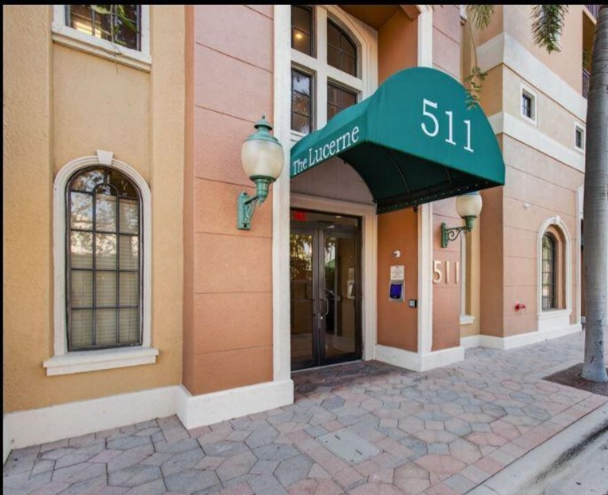 Rarely available/ Stunning 3 bedroom, 2 bath Penthouse Unit with full split floor plan,.  You'll enjoy  2 master suites and a versatile third bedroom (perfect for an office or guest room). The condo boasts Vaulted ceilings, impact-resistant glass, and a Chef's Bistro kitchen. 2 garage assigned parking spots come with this unit. Enjoy top-notch amenities, including state of the art fitness center, a resort-style pool area,.  Building  access from your smartphone.  Includes water, Internet, storage, room, locker. and exterior Insurance. This is a ''Rare find''.  One of only 2 units on 6th floor that face East with expansive views of City, Intracoastal and a peak of the Ocean. Located in the heart of trendy Downtown Lake Worth Beach shops, restaurants and entertainment.