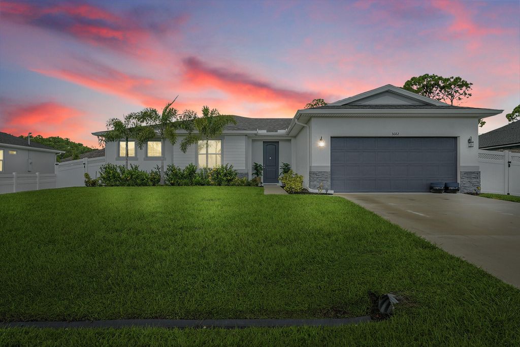 Photo of 3682 SW Margela Street, Port Saint Lucie, FL 34953 (MLS # R11126969)