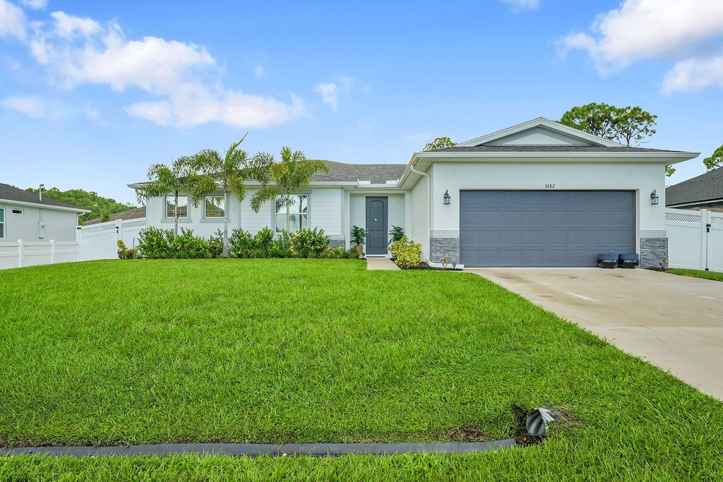 Photo of 3682 SW Margela Street, Port Saint Lucie, FL 34953 (MLS # R11126969)