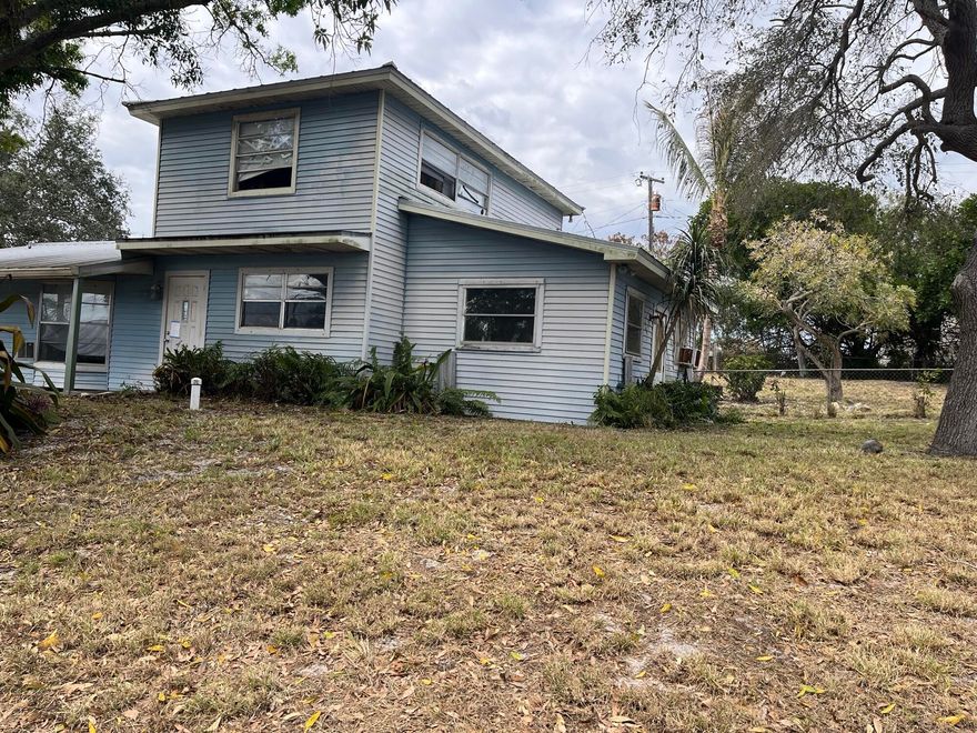 Handyman special with lots of potential. This home is being sold as-is and is ideal for buyers looking to renovate or customize to their taste