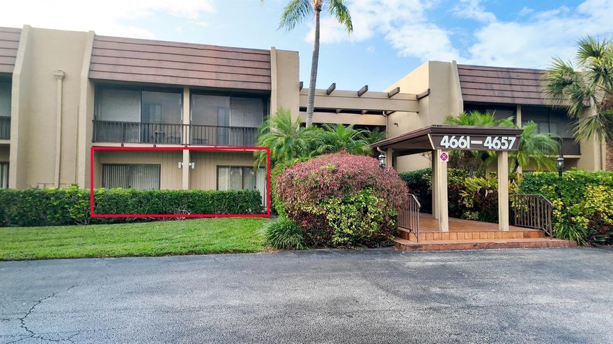 Discover this oversized 2-bedroom, 1st-floor condo offering exceptional comfort and convenience. Light, bright, and filled with natural light, this well-maintained residence features an in-unit laundry room and is offered partially furnished for added ease. Centrally located in Lake Worth, you're close to major roadways including I-95 and the Turnpike, plus nearby shopping, dining, and everyday essentials. The HOA provides valuable services including basic cable and internet, exterior pest control, roof and exterior building insurance, 24/7 security, and more; making this a truly convenient and worry-free place to call home.