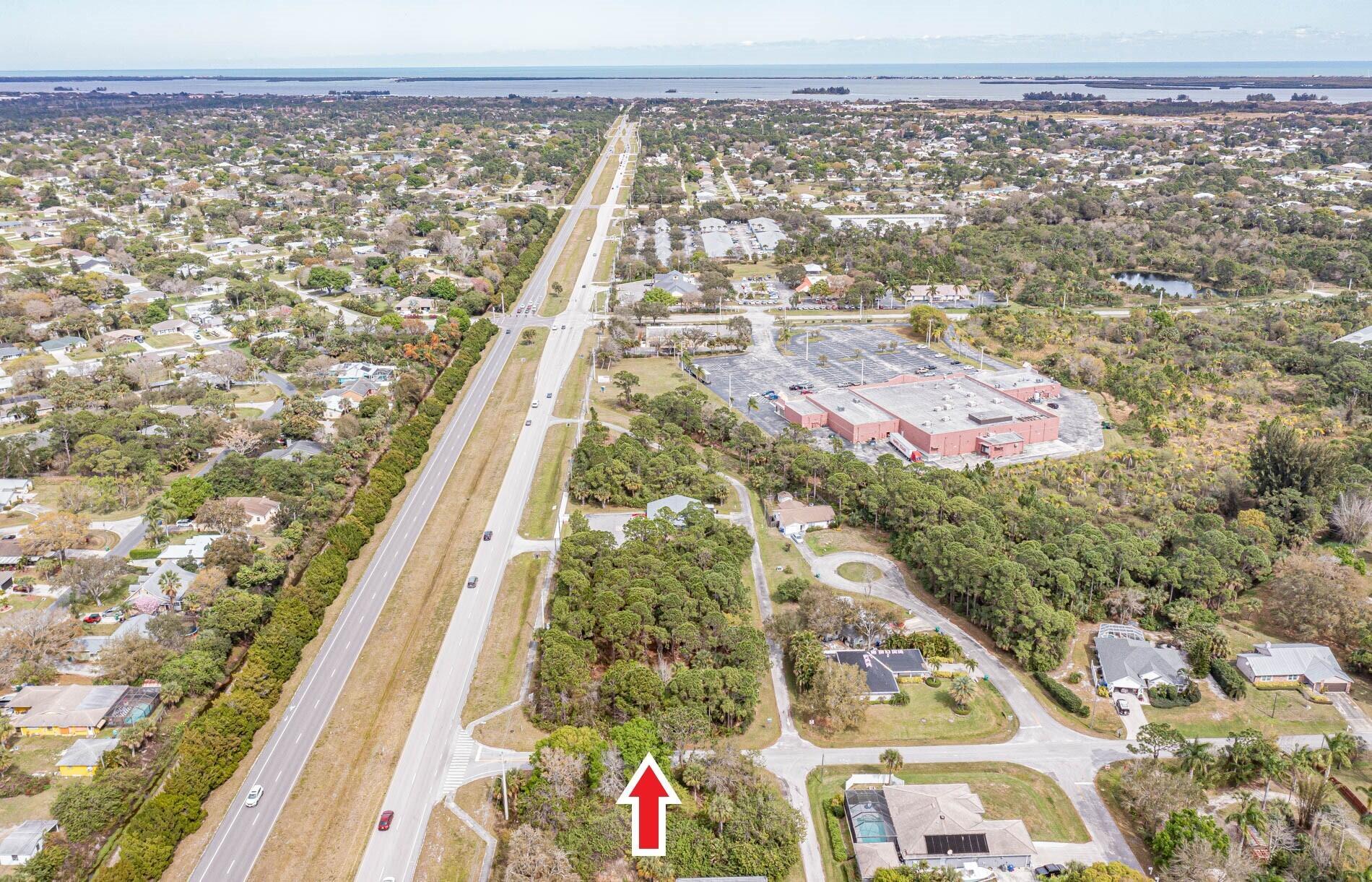 This corner lot fronts County Road 512 and is being sold with the neighboring lot, 791 Sebastian Boulevard. Dimensions of 120x160 reflects that being included in the sale. Tremendous opportunity to own highway frontage and be on a corner.