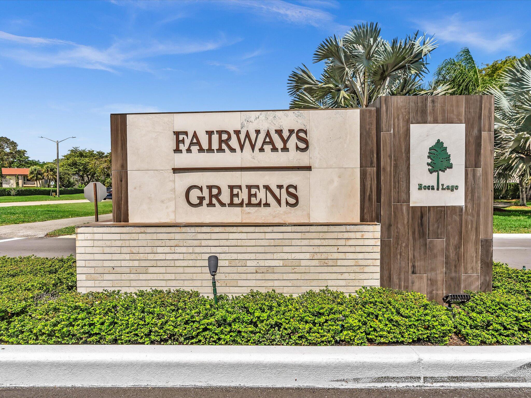 FAIRWAYS OF BOCA LAGO CONDO - Residential