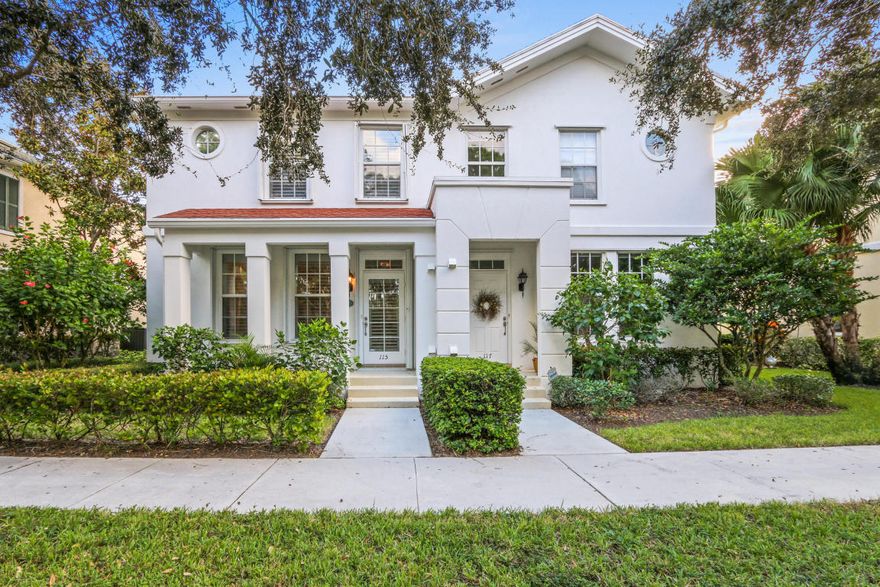 If you are searching for the ideal Jupiter, Florida lifestyle then look no further. The Cambridge neighborhood in Jupiter's Abacoa has it all. Cambridge enjoys one of Abacoa’s premier locations and is perfect for those who like to keep their cars in park. A wide variety of shopping, dining and entertainment options are just a short stroll from this amazing location. Dinner at Leftovers Cafe no problem, an amazing pastry and cappuccino at Nina’s Fresh Bakery is a piece of cake. Take in a ball game at Roger Dean Stadium, a prescription at CVS or a frozen pizza from Winn Dixie. It’s all right there. The feeling of community, premier location, quality construction walkability and amazing amenity package add up to one home that should be on your must see list. This rarely offered end unit is perfectly situated on one of the neighborhoods best lots surrounded by lush landscaping and acres of preserve. This two story floor plan features 3 bedrooms and 2 1/2 bathrooms with a Florida lifestyle open floor plan bathed in natural light. Custom finishes with granite countertops, crown molding throughout, upgraded cabinetry, custom ceiling fans, floors that are bathed in tile and wood, plantation shutters, central vacuum, unique accordion blind on the patio doors, remote control Sunbrella awning, built in summer kitchen, epoxy floor in garage, extended driveway; the list goes on and on and on.

Cambridge is positioned close to Jupiter's amazing beaches, with easy access to the freeway system, airport and the multitude of shopping, restaurants, galleries and Downtown Abacoa. World class neighborhood with everything just down the street. Beautiful tropical landscaping in an environment filled with lakes and sidewalks. Meander through the tree lined streets as you head to neighborhood clubhouse or heated swimming pool. 

Come experience the Jupiter lifestyle lifestyle that everyone is talking about. Paradise is a choice; make it yours!

Fins up...........