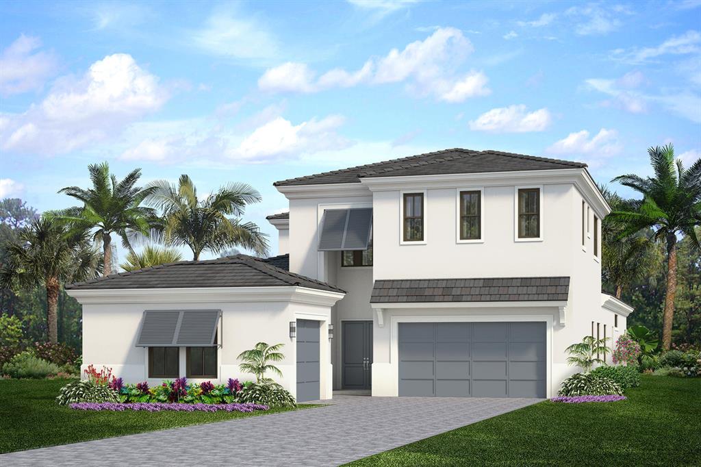 **NEW CONSTRUCTION AVAILABLE FEB/MARCH 2023** High-end materials meet on-trend elegance in this stunning 5 Bedroom, 5 and a half Bathroom lakefront is just home steps from the Amenity Center and has room for all your needed spaces or large family. The Vasari plan has a main floor Owner's Suite and an additional Suite on the ground floor as well. This plan gives you a formal Dining Room, casual Dining area, Great Room, and a giant Loft area with a bonus room great for a home office, gym, or overflow storage. Three upstairs private Suites complete the total of 5 bedrooms in this home. The spacious island Kitchen is wrapped in two-tone white and gunmetal shaker Cabinetry, a decorative marble tile backsplash, statement-piece Quartz Countertops, and a set of GE Monogram appliances complete with