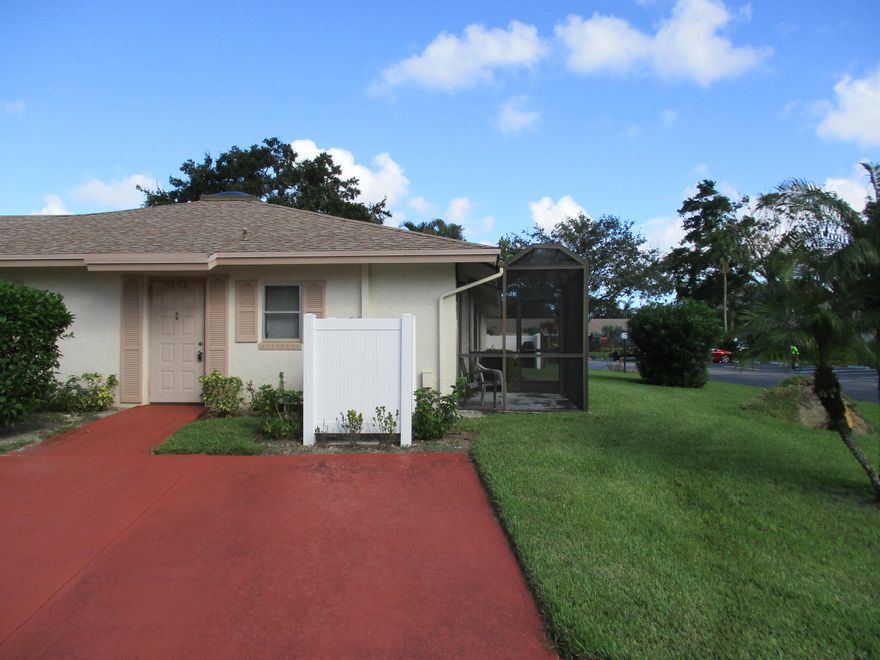 Location, Location, Location!!! Unit faces the clubhouse and pool and is steps away from the community mailbox hub in the coveted West Boca 55+ community of Whisper Walk. Owner is related to listing broker. Sizes approximate and subject to error.