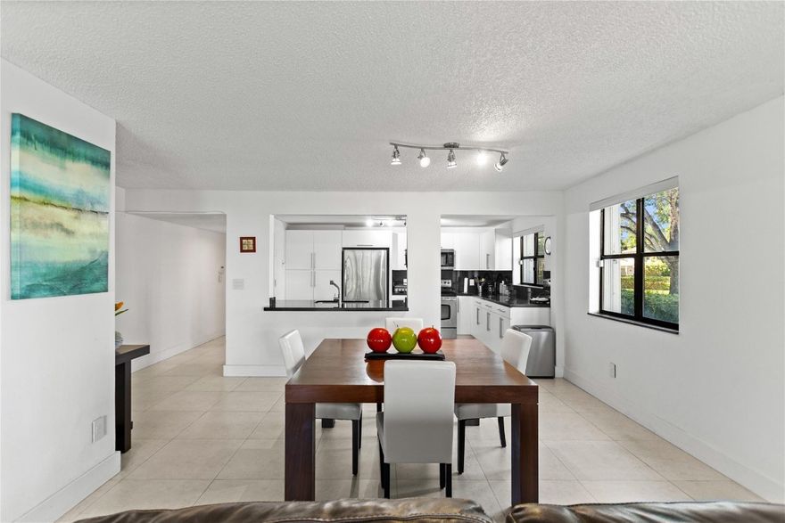 Spacious first-floor condo available for annual lease in the desirable Weston community of Fairways at Bonaventure. This 3-bedroom, 2-bath residence features an open floor plan with abundant natural light, a remodeled kitchen with stainless steel appliances, updated bathrooms, and hurricane shutters for added storm protection. Enjoy peaceful garden views from your private screened-in patio, perfect for relaxing or entertaining. Washer and dryer are conveniently located inside the unit. Community amenities include a pool, clubhouse, and access to Bonaventure Town Center Club with tennis, fitness, bowling, and more. Zoned for A-rated Weston schools and located just minutes from highways, shopping, and dining.