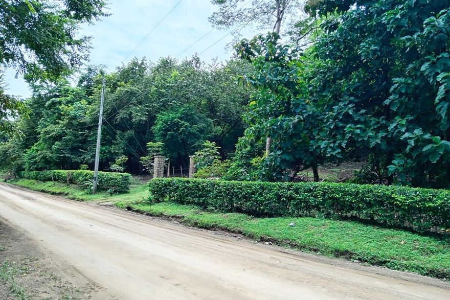 Investment opportunity, land for development up to 75% of the area, close to shops, schools, and suppliers, easy access to Playa Naranjo, Bonita, and Lisa, among others.