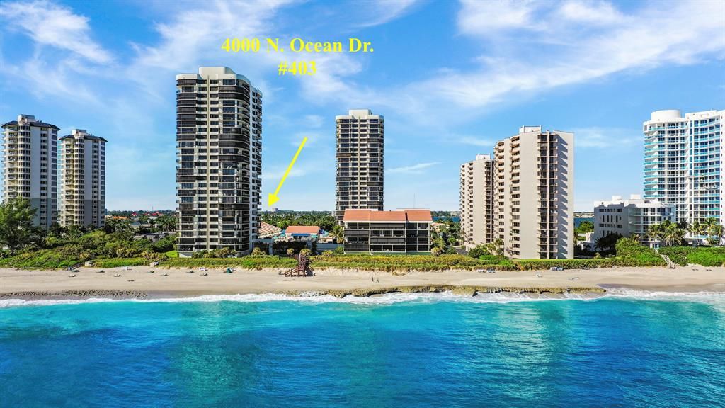 Photo of 4000 N Ocean Drive #403, Singer Island, FL 33404 (MLS # R10880784)