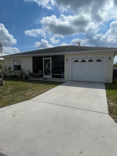 A home in Fort Pierce